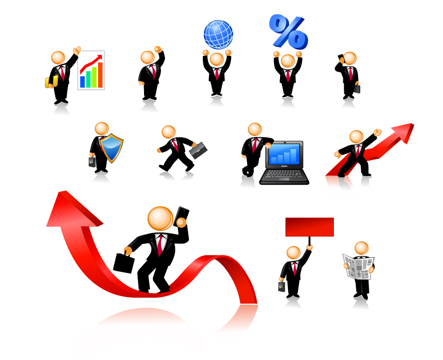 free vector Business Person of the icon image of the vector material